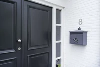 LIROdesign - Hausnummer Edelstahl - Nr. 8