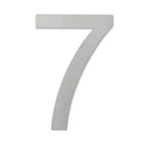 LIROdesign - Hausnummer Edelstahl XL - Nr. 7