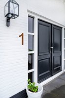 LIROdesign - Hausnummer Cortenstahl XL - Nr. 1