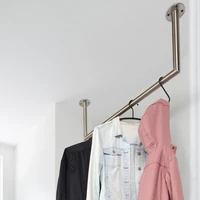 Garderobenstange U-form Edelstahl Ø32