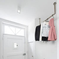 Garderobenstange U-form Edelstahl Ø32