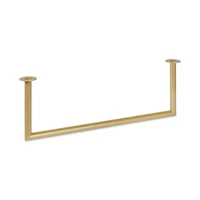 Garderobenstange U-form Gold Ø32