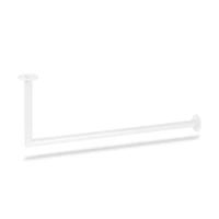 Kleiderstange Eck weiß Ø32