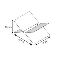 LIROdesign buchständer schwarz XL