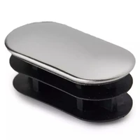 Abschlußkappe chrom für oval Rohr Ø30x15 (Satz mit 2 Stück)