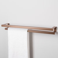 LIROdesign Handtuchhalter doppelt Stockholm Bronze - M
