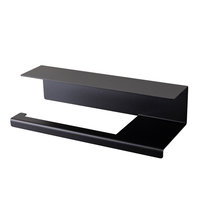 LIROdesign Küchenrollenhalter Stockholm schwarz - M