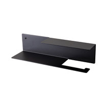 LIROdesign Toilettenpapierhalter Stockholm schwarz - L