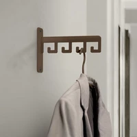 LIROdesign Garderobe Barcelona- Wandgarderobe Bronze - 4 haken