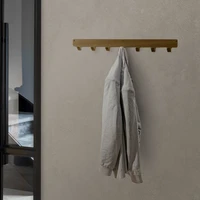 LIROdesign Garderobe Valencia - Wandgarderobe Gold - 70cm