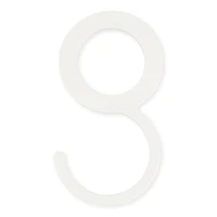 Garderobenhaken weiß für Rohr Ø32