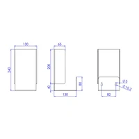 LIROdesign Toilettenpapierhalter Valencia Bronze