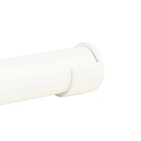 Flansch Ø25 Weiß (offen)