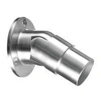 Variabler Wandflansch 0° zu 50° für Rohr Ø33,7