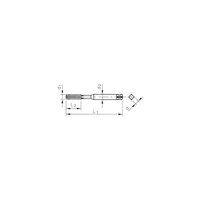 Maschinen-Gewindebohrer M10 | HSS - DIN 371