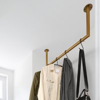 Kleiderstange U-form Gold Ø32