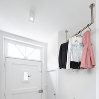 Kleiderstange U-form Edelstahl Ø32