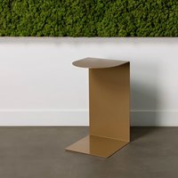 LIROdesign Beistelltisch - Sidetable Helsinki Gold