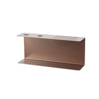 LIROdesign Duschablage mit Seifenspender Bordeaux - Bronze