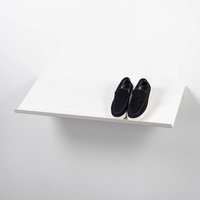 LIROdesign Schuhregal Helsinki Weiß - L