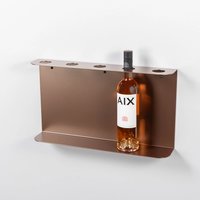 LIROdesign Weinregal - Flaschenregal Bordeaux Bronze - L