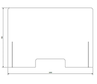 Hustengitter aus Kunststoff 1000x700mm
