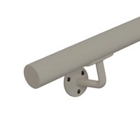 Runde Handlauf Graubeige - Ø42,4 mm