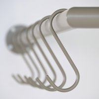 Kleiderstange Eck graubeige Ø32