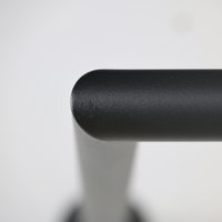 Kleiderstange Eck schwarz Ø32