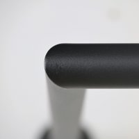 Kleiderstange Eck schwarz Ø32