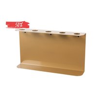 LIROdesign Weinregal - Flaschenregal Bordeaux Gold - L