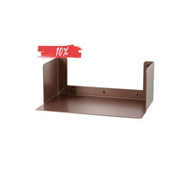 LIROdesign Wandregal - Bücherregal Helsinki Bronze - M