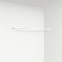 Garderobenstange Eck weiß Ø32