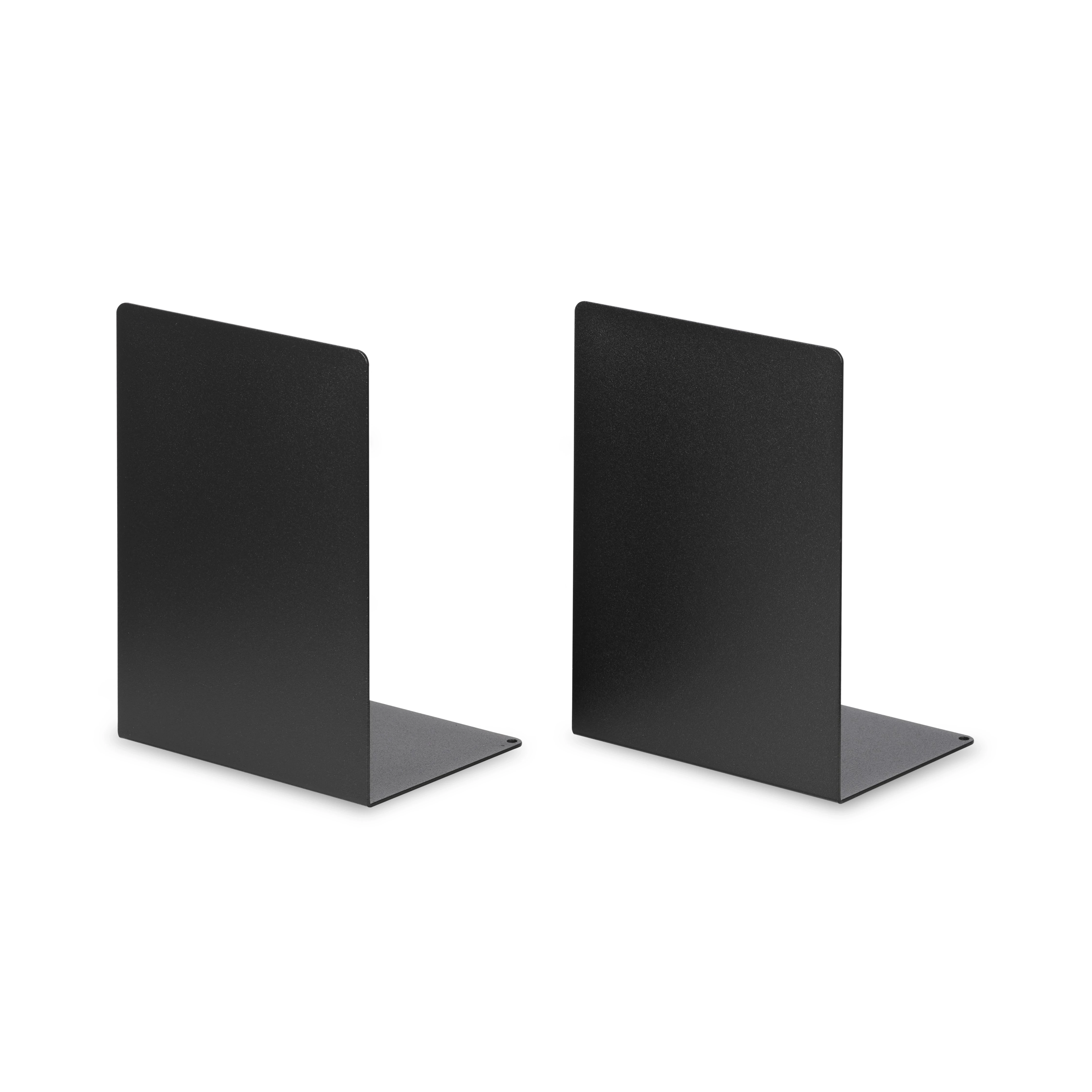 LIROdesign Buchstütze schwarz (2er-Set)
