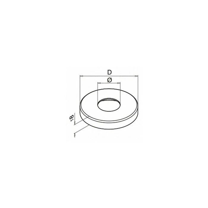 Abdeckkappe Ø42,4mm