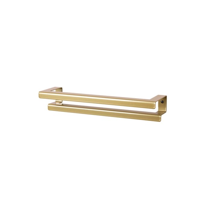 LIROdesign Handtuchhalter doppelt Stockholm Gold - S