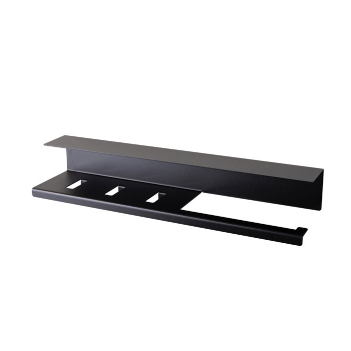 LIROdesign Küchenrollenhalter Stockholm schwarz - L