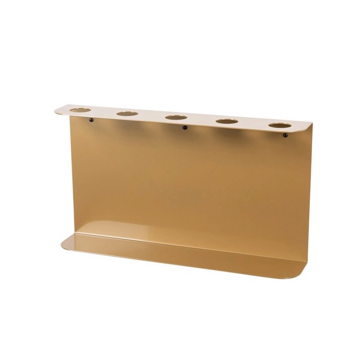 LIROdesign Weinregal - Flaschenregal Bordeaux Gold - L
