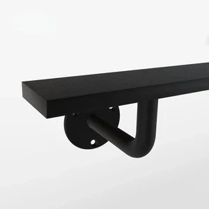 Treppengeländer gun metal rechteckig - 40x10