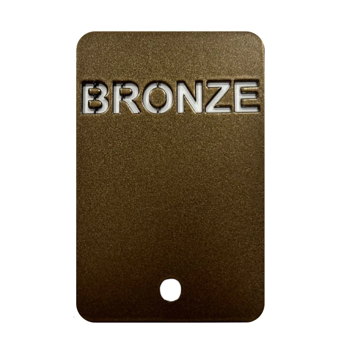 Farbprobe BRONZE