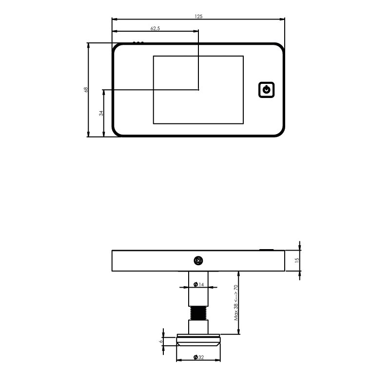 Intersteel Digitale Türkamera DDV 3.0