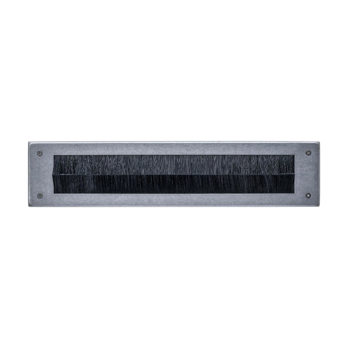 Intersteel Zugluftschutz rechteckig 340x76mm edelstahl vibriert