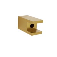 Rechteckiger Handlaufhalter für Geländer 40x20 (x2)