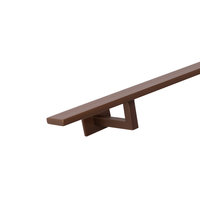 Treppengeländer Bronze rechteckig - 40x10