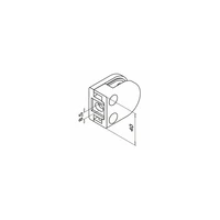 Glasklemme Modell 2700 für Baluster Ø33,7