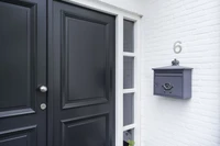 LIROdesign - Hausnummer Edelstahl - Nr. 6