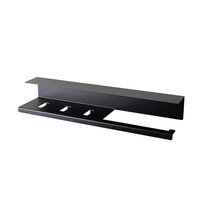 LIROdesign Küchenrollenhalter Stockholm schwarz - L