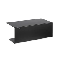 LIROdesign Wandregal - Schwebender Nachttisch Valencia schwarz