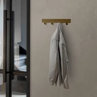 LIROdesign Garderobe Valencia - Wandgarderobe Gold- 40cm