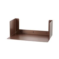 LIROdesign Wandregal - Bücherregal Helsinki Bronze - M